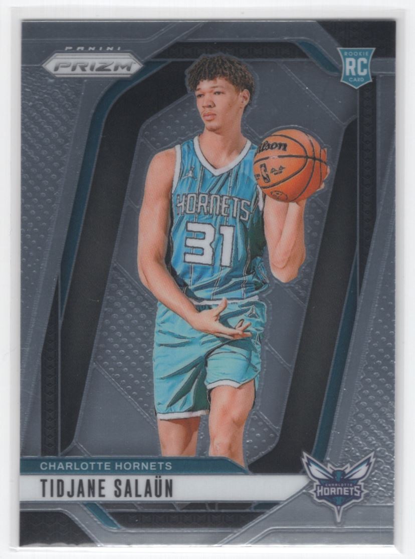 #262 2024-25 Prizm BASE / Tidjane Salaun RC Hornets