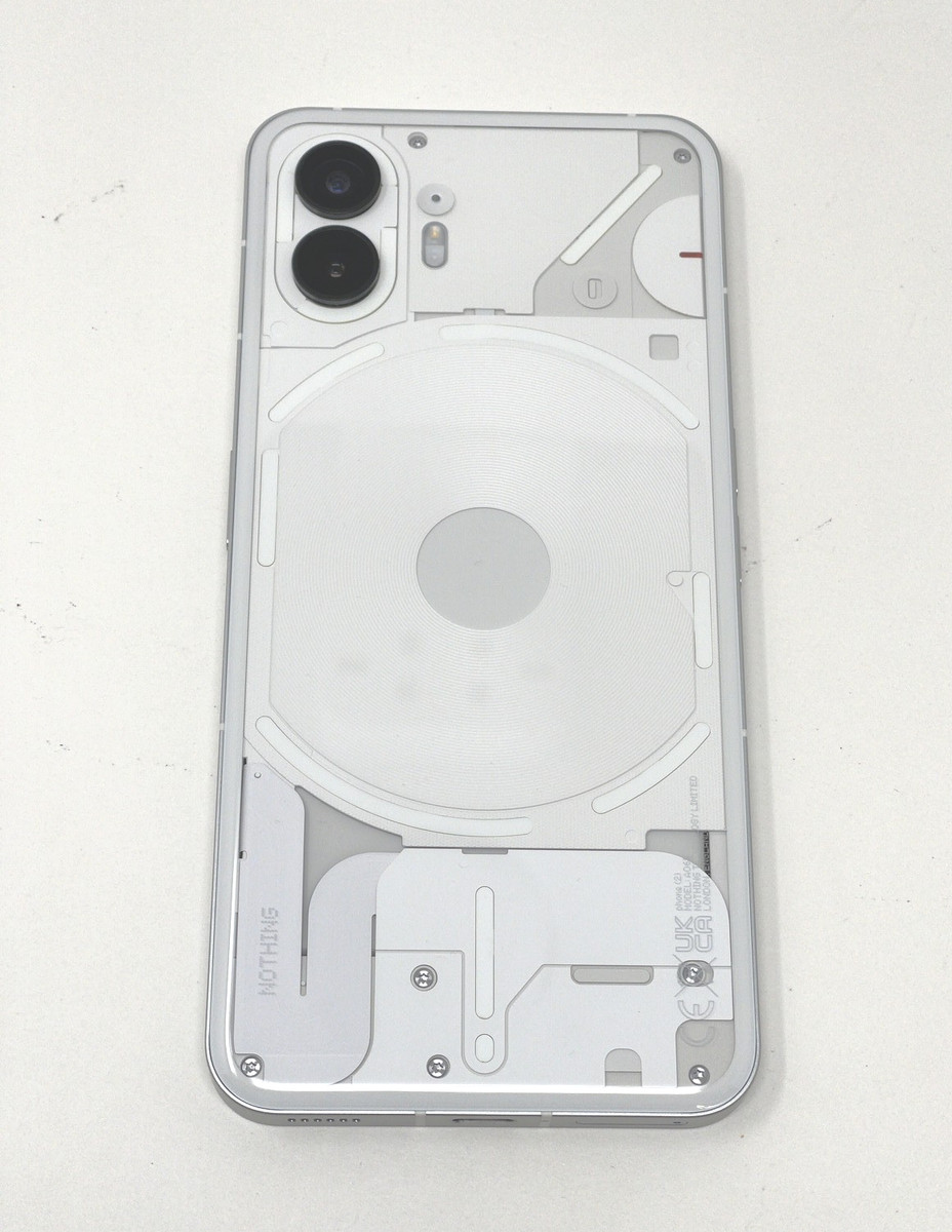 Nothing Phone 2 - 256GB - 12GB - White (Unlocked) A065 Good