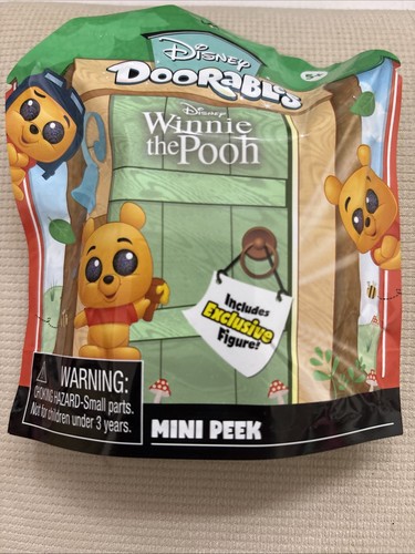 Disney Doorables Winnie The Pooh Figura Flocada Bolso Ciego - Imagen 3 de 6