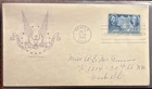 #906 China Commemoration FDC with nice Eagle cachet, slight toning