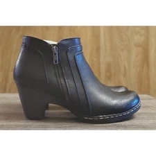 Eurosoft By Sofft Tahira Ankle Booties Women's Size 8.5 Black