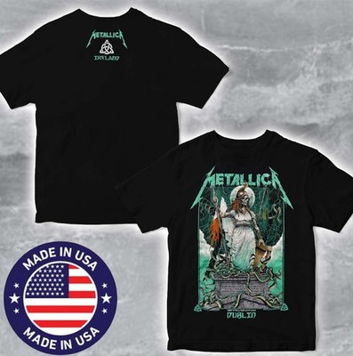 Metallica Dublin Ireland 2026 T Shirt M72 Aviva Stadium Pop Up Shop Merch Tee