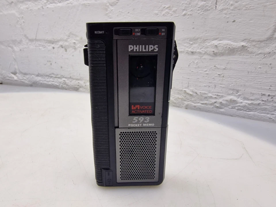 Philips Pocket Memo 593 Diktiergerät tragbarer Voice Recorder Getestet - Bild 3 von 4