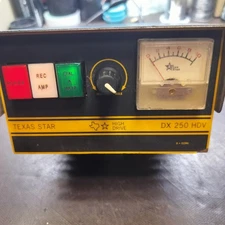 TEXAS STAR DX 250 HDV AMPLIFIER-working-tested