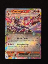 ceruledge ex pokemon card value 147/131 this attack does 100 more damage 2024 Pokemon Japanese SV Terastal
