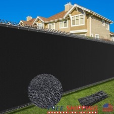 Privacy Fence Screen 6x25 Heavy Duty UV Protection Grommets Easy Installation US