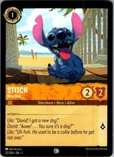 Stitch - New Dog The First Chapter 22/204 Common Lorcana Near Mint
