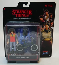 NEW SEASON! 2025 Jazwares Stranger Things WILL BYERS WITH BIKE Action Figure