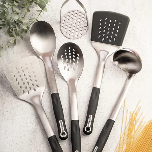 Fusion Stainless Steel Turner With Silicone Cover - Picture 4 of 4