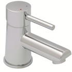 Kiso Mini Chrome Mono Basin Mixer Tap with Single Lever Control