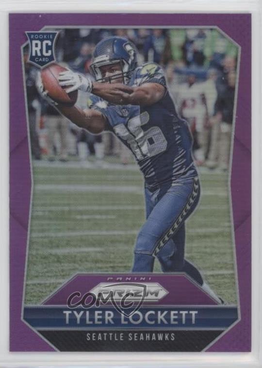 2015 Panini Prizm Rookies Violet Prizm Tyler Lockett #298 Rookie RC 06ut