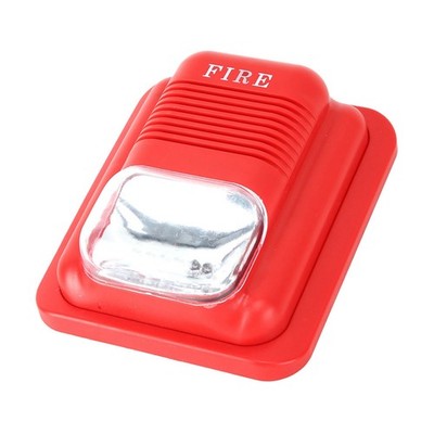 DC12V/24V Sound And Light Fire Protection Alarm Warning Strobe Siren Alert