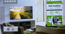 Sanus Full-Motion TV Wall Mount - Model SLF226-B1 - 37" to 90" TV's up to 135lbs
