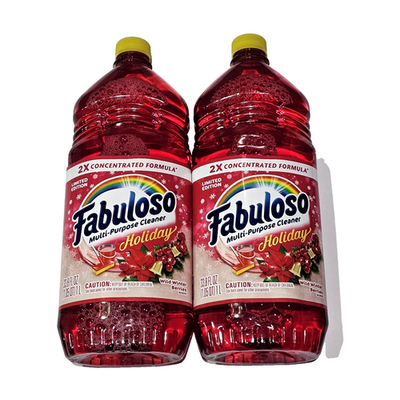 #ad 2 Pack Fabuloso Multi purpose Cleaner Holiday Limited Edition Wild Winter 33.8oz $25.99