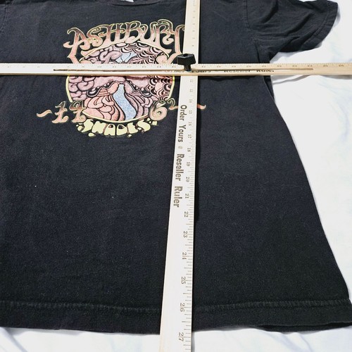 Ashbury Damen T-Shirt Schwarz Größe XL 100% Baumwolle Grafik Kurzarm Pullover - Bild 4 von 12