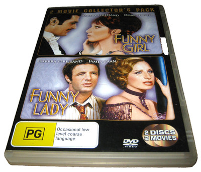 Funny Girl + Funny Lady - Barbara Streisand - VGC - DVD - R4