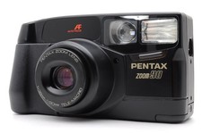  Near MINT PENTAX Zoom 90 Black Point  Shoot 35mm Film Camera From JAPAN