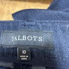 Talbots Womans Signature Trouser Straight Leg pants Slacks / Jeans Size 10 — photo 6