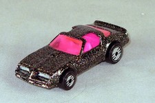 HOT WHEELS 1992 HOT BIRD PONTIAC FIREBIRD UH WHEELS BLACK GLITTER MALAYSIA