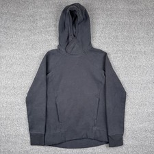 Lululemon Scuba Hoodie Pullover Sweatshirt Womens 2 Black Funnel Neck Thumbhole