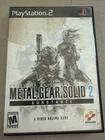 Metal Gear Solid 2 Substance (PS2, 2003) CIB Manual