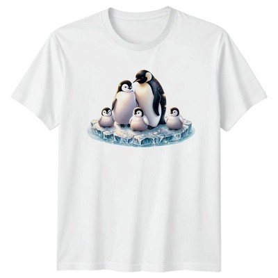 Pinguin Familie T-Shirt Pinguine Tiere