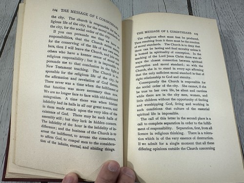 Living Messages Of The Books Of The Bible G. Campbell Morgan HC Antique 1912 - Picture 8 of 11
