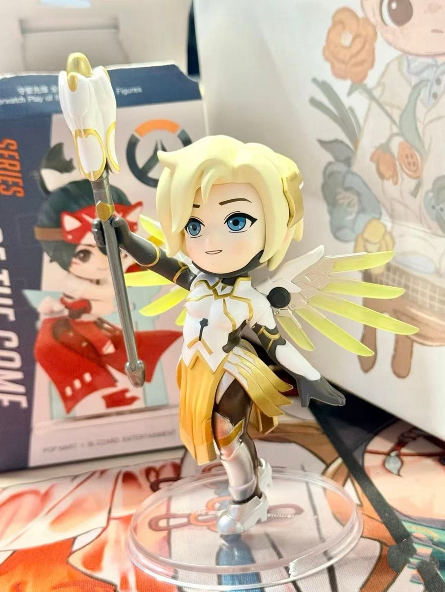 Overwatch マーシー フィギュア POPMART POP MART OVERWATCH PLAY OF THE GAME SERIES FIGURES - MERCY | eBay