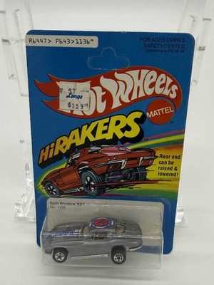 Hot Wheels '63 Vette (Gray) MOC NM Sealed High Grade
