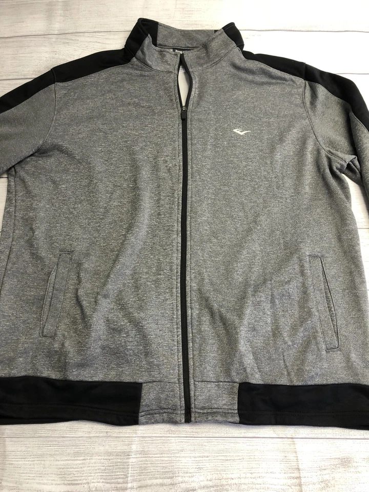 Everlast Jacket Mens 2XL Full Zip Athletic Track Lightweight Polyester - Image 2 of 4