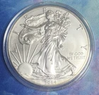 2014 American Silver Eagle 1 oz .999 Fine BU