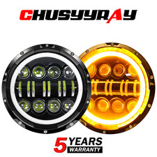 For Chevrolet Truck 1954-1957 3100 1956-1959 7 Inch Led Round Headlights