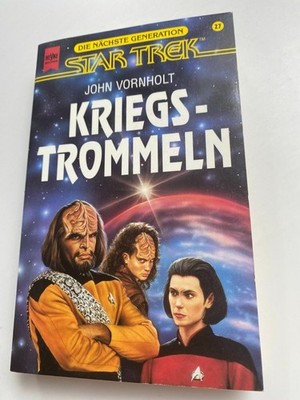 Star Trek Die Nächste Generation Kriegstrommeln John Vornholt TB K363-35 John Vo