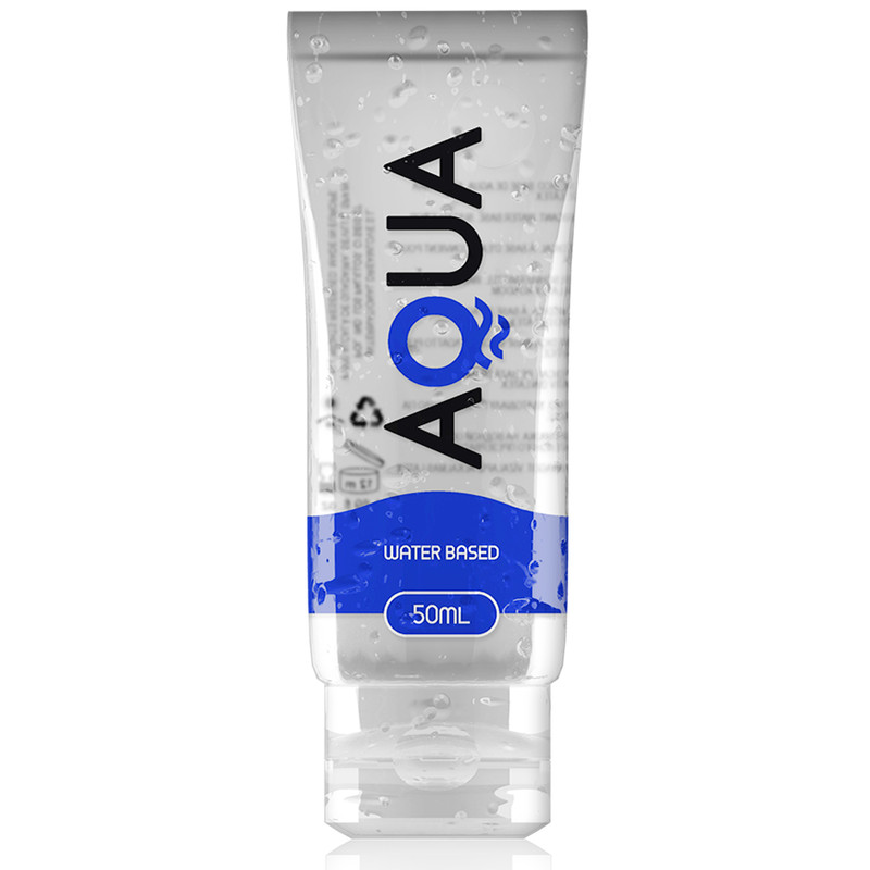 Lubrifiant à base d'eau transparent AQUA QUALITY gel intime neutre 50 ml