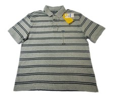Nautica Polo Shirt Men's XL Gray Short Sleeve Causal Golf Classic Adult New, NWT