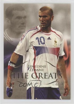 2011 Futera World Football Unique The Greats Zinedine Zidane #186 0n8h