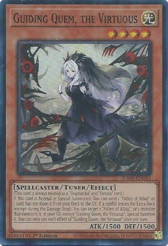Guiding Quem, the Virtuous (RA04-EN043) Quarter Century Stampede
