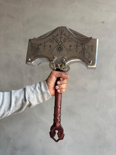 Aluminum Thor Mjolnir Hammer Replica Viking Mythology Cosplay Display Prop