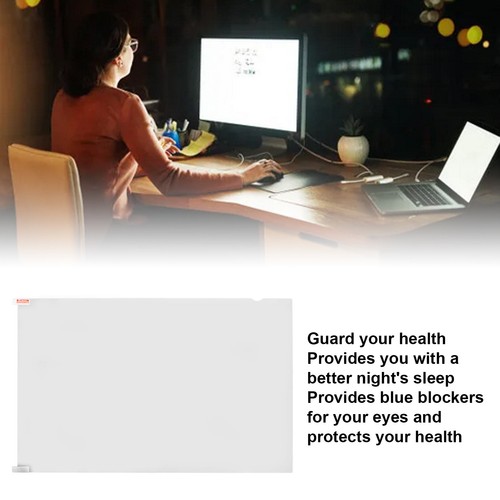 22 Inch Computer Screen Filter 16:10 Prevents Blue Light Eye Protection Sc - Picture 2 of 22