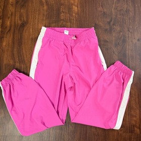 Victoria's Secret PINK Tech Woven Jogger Pants in the color Pink Gossip Size S