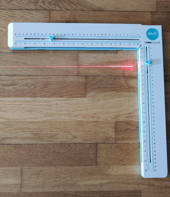 We R Memory Keepers Laser Quadrat 12'' 30,5cm Laserausrichtwerkzeug Papier Handwerk