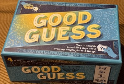 Good Guess Trivia Game NEW Sealed 2018 | 309 Cards | Ages 16+ Party Game