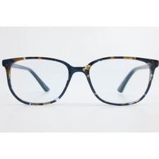 Wildflower 1012 BLU Eyeglass Frames Blue Tortoise Rectangular 53-16-135