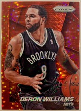 2014-15 Panini Prizm Red Disco Prizm /25 Deron Williams #81