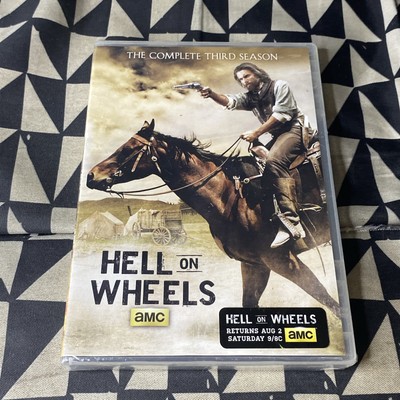 Hell on Wheels: Season 3 DVD AMC Third Complete 3rd Three New Sealed