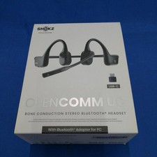 SHOKZ OpenComm UC C102 Bone Conduction Headset Boom Mic UC USB-C 33g Lightweight