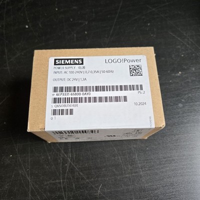 Siemens LOGO!POWER 6EP3310 6SB00 0AY0, 5 V/3 A DC Power Supply, 15 W