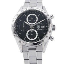 Tag Heuer Carrera Caliber 16 Chronograph Elegance CV2016.BA0786 Watch Used