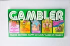 Vintage 1977 Parker Brothers GAMBLER Board Game of Chance Complete Except 1 Pawn