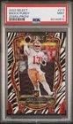 2022 Panini Select Football Brock Purdy Rookie Zebra Case Hit PSA 9 49ers #213